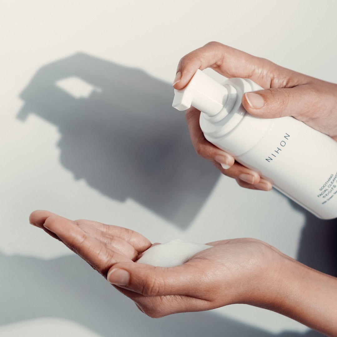 NIHON Soothing Facial Cleanser: Best gentle cleanser for oily and acne-prone skin