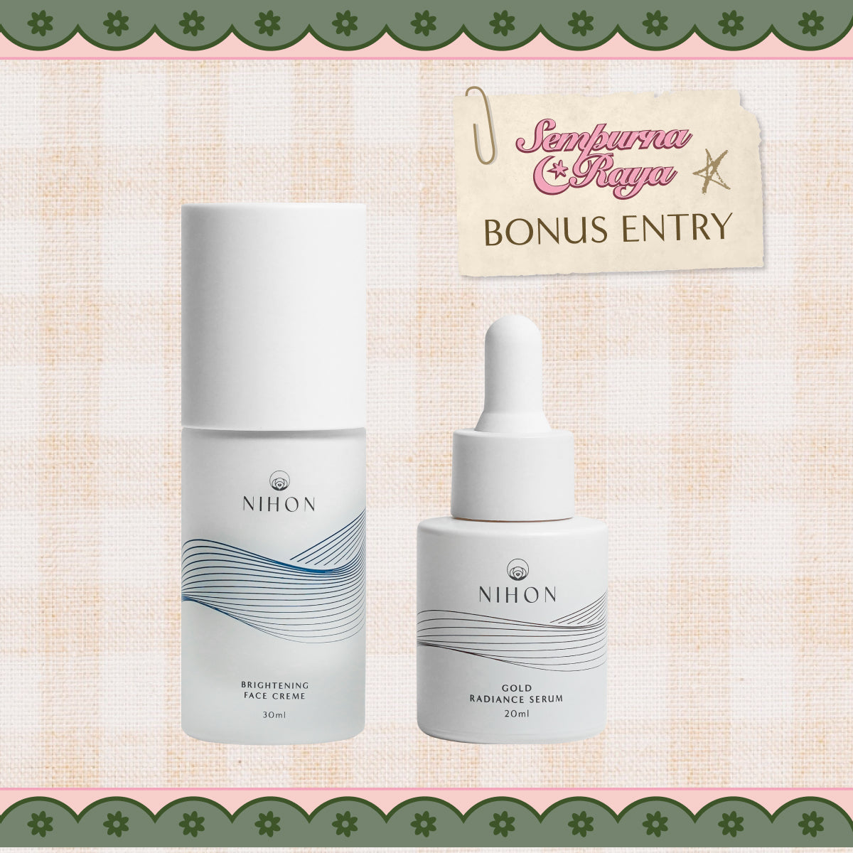 Brightening Duo Kit (Brightening Face Creme & Gold Radiance Serum)