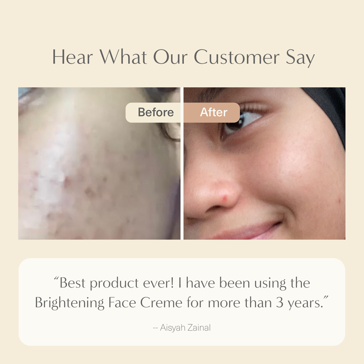 Brightening Face Creme