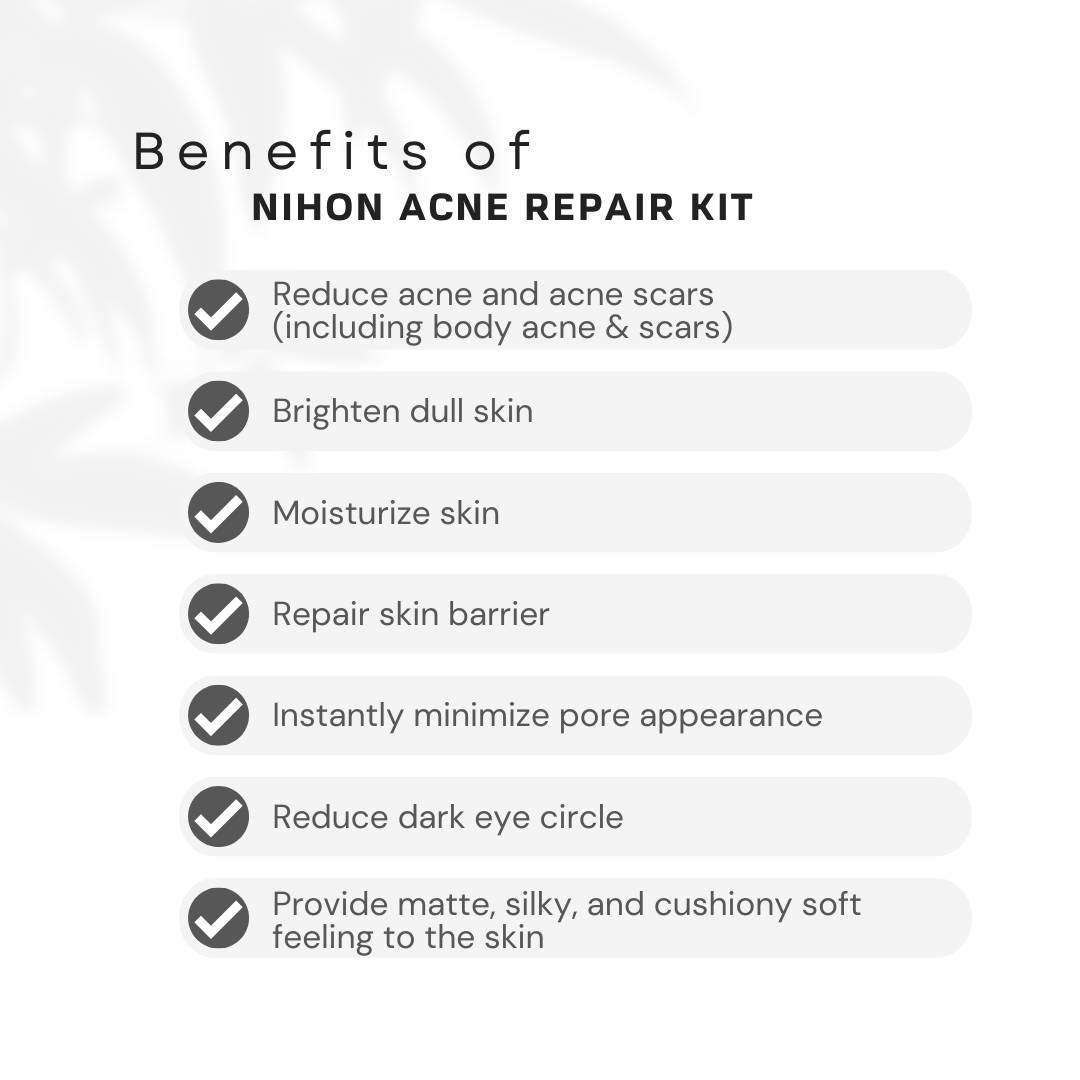 Benefits of Acne Repair Kit