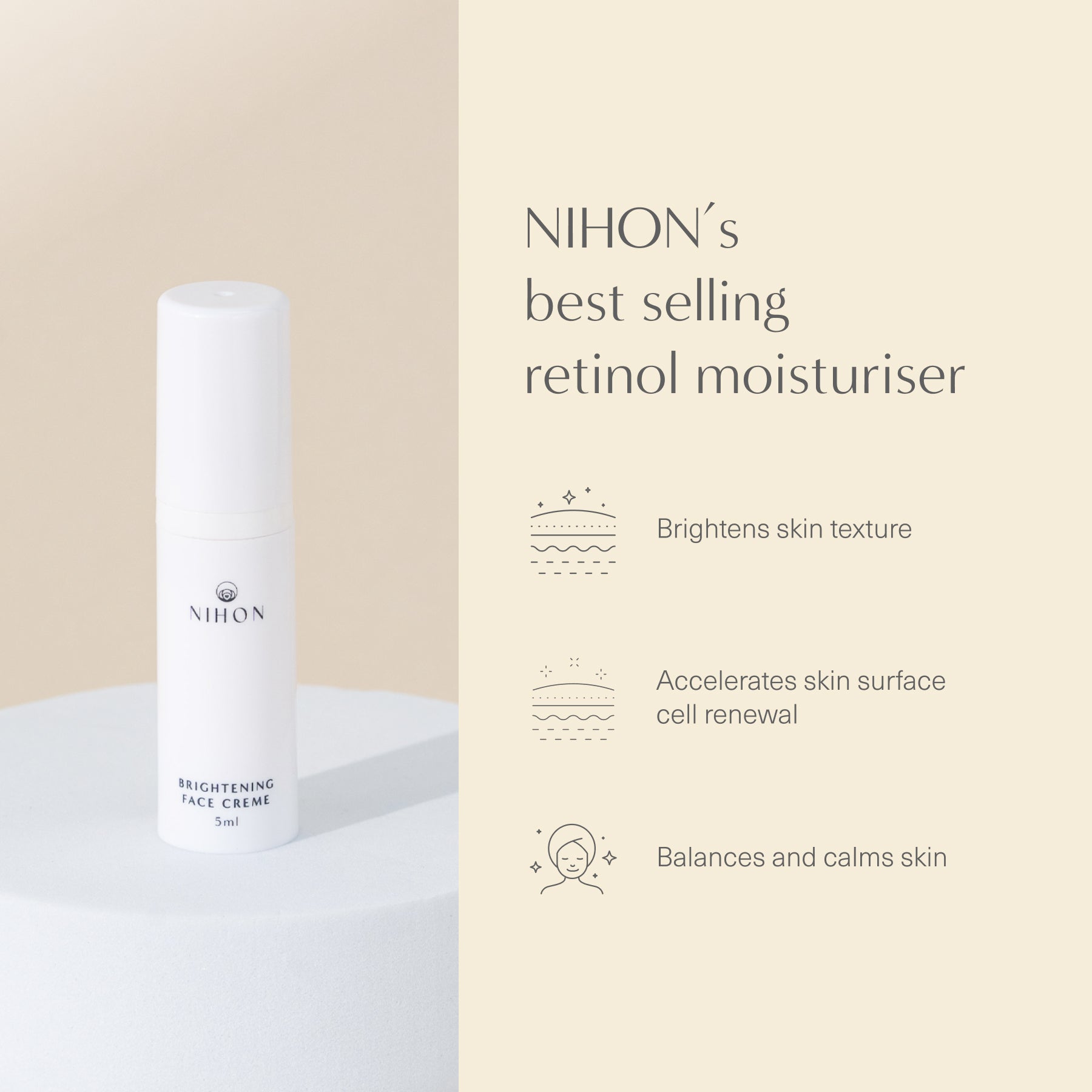 Brightening Face Creme Travel