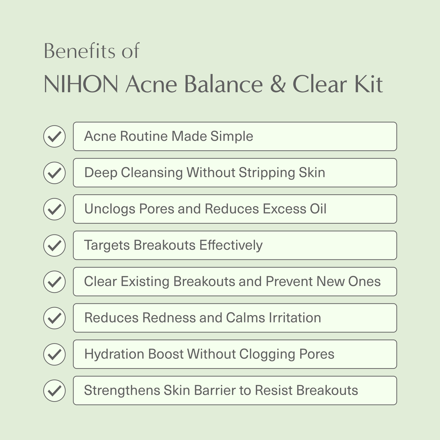 Acne Balance & Clear Trial Kit