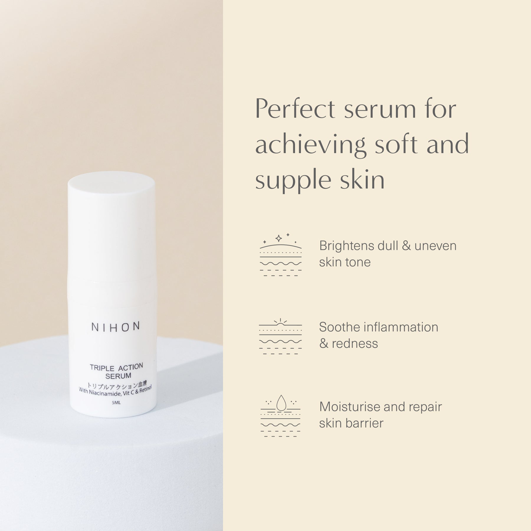 Triple Action Serum Travel